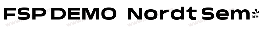 FSP DEMO   Nordt Sem字体转换